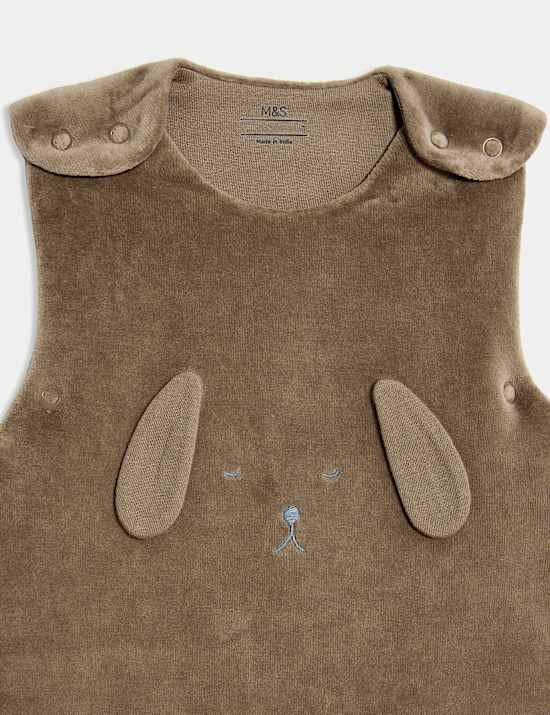 Kantong Tidur 2.5 Tog Bahan Katun Motif Wajah Hewan (0-36 Bln)