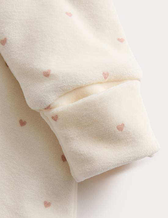 Cotton Rich Velour 2.5 Tog Sleeping Bag (0-36 Mths)