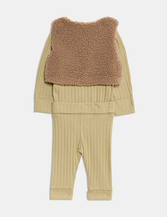 3pc Cotton Rich Outfit (0-12 Mths)