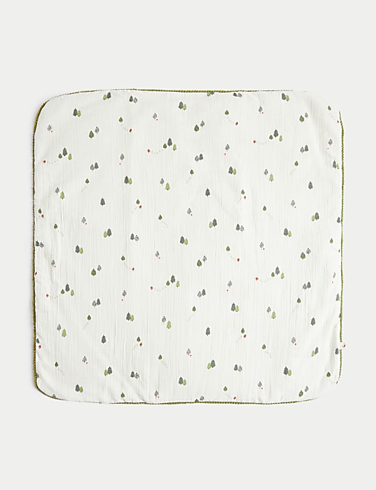 Arrullo 100% algodón con diseño de árbol