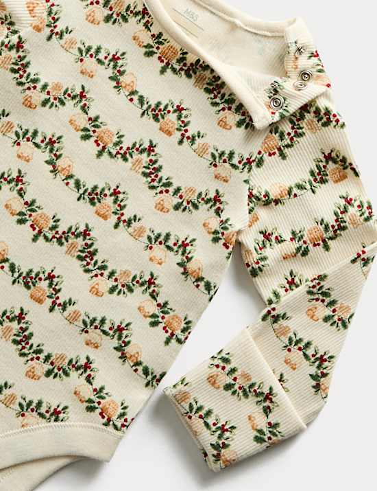 2pc Cotton Rich Novelty Print Bodysuit Outfit (0-12 Mths)