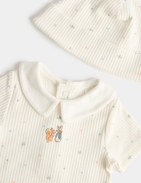 4 Piece Cotton Rich Peter Rabbit&trade; Starter Set (Newborn-9 Mths)