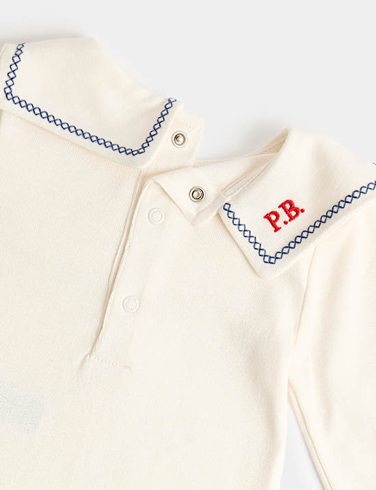 Pure Cotton Paddington&trade; Sleepsuit (7lbs - 12 Mths)