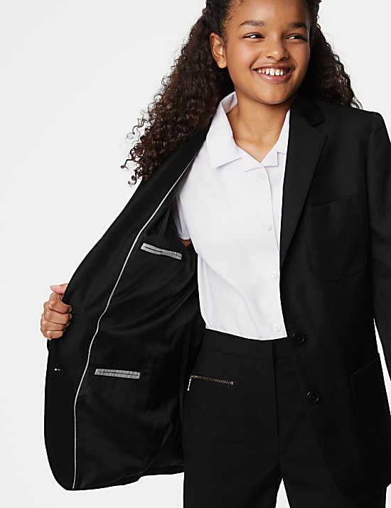 School Girls' Regular Fit Blazer (3-16 Yrs)