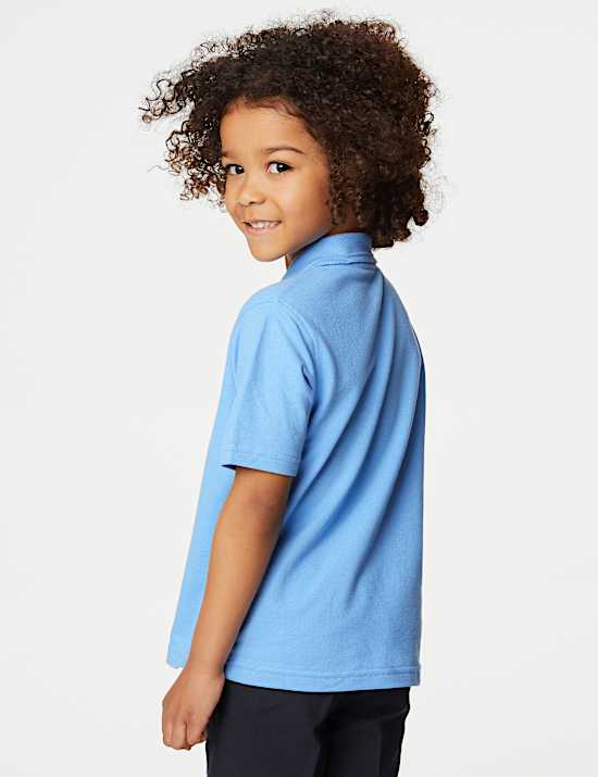 Polo unisexe 100 % coton (du 2 au 18 ans)