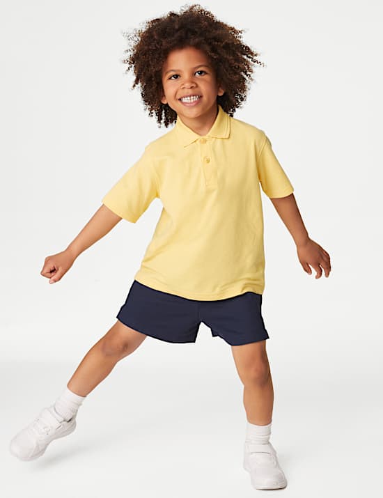 Unisex Pure Cotton Polo Shirt (2-18 Yrs)