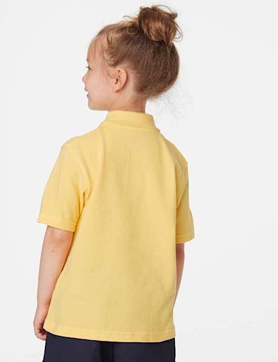 Unisex Pure Cotton Polo Shirt (2-18 Yrs)