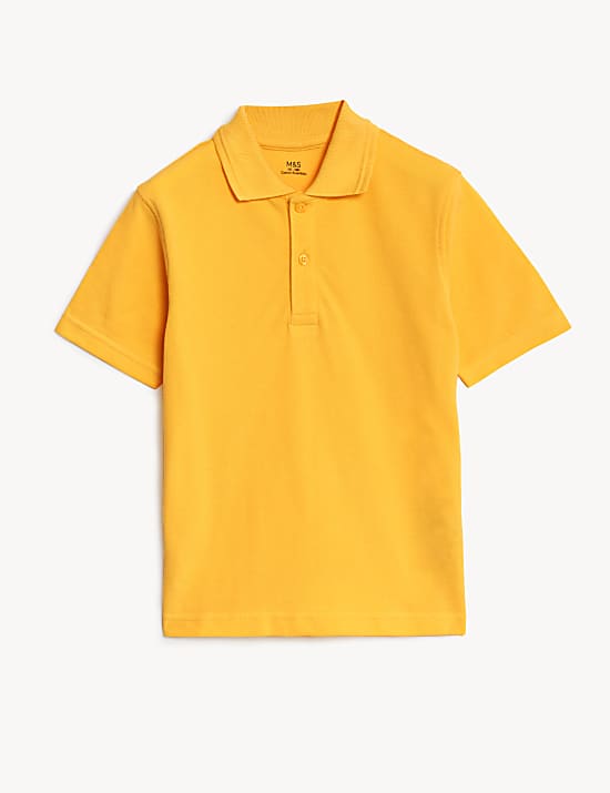 Unisex Pure Cotton Polo Shirt (2-18 Yrs)