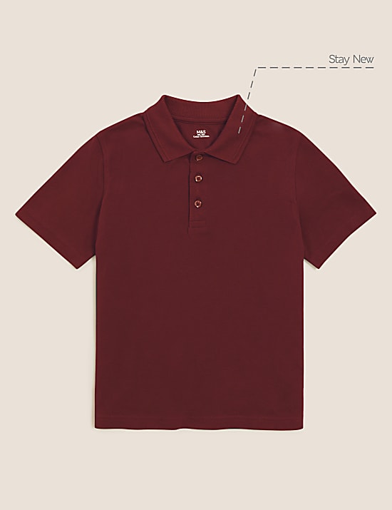Unisex Pure Cotton Polo Shirt (2-18 Yrs)