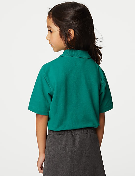 Unisex Pure Cotton Polo Shirt (2-18 Yrs)