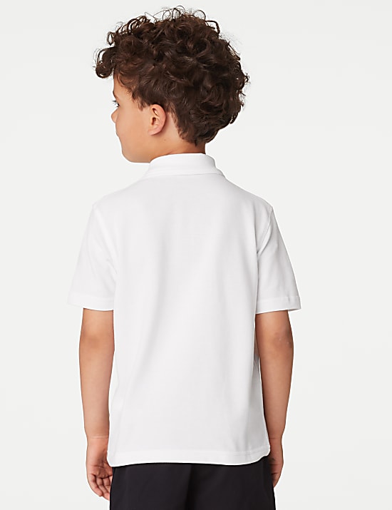 Gemakkelijk schoolpoloshirt (2-18 jaar)