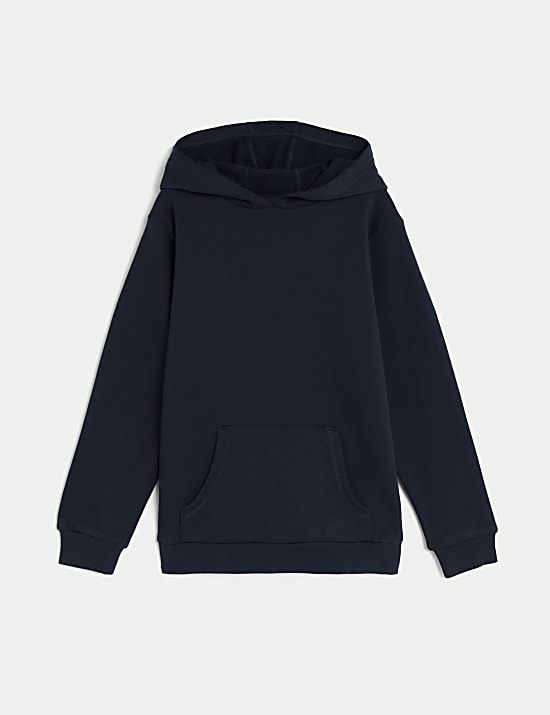 Unisex-Sweatshirt aus Baumwolle mit Kapuze (2&ndash;18 Jahre)