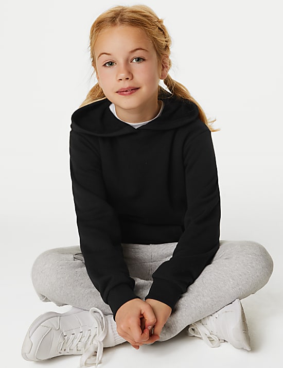 Unisex Cotton Hooded Sweatshirt (2-18 Yrs)