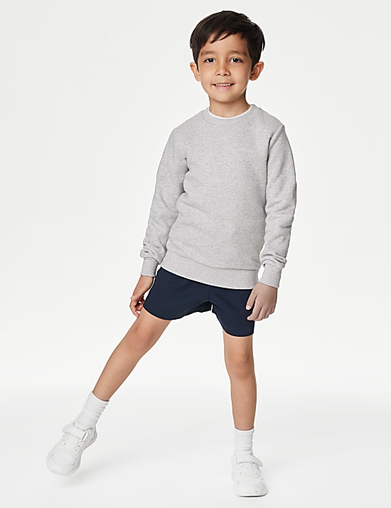 Unisex Cotton Crew Neck Sweatshirt (2-16 Yrs)