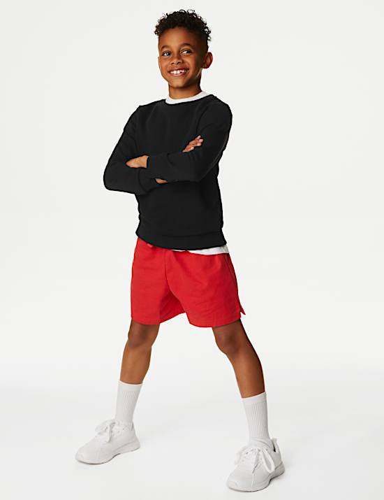 Unisex Cotton Crew Neck Sweatshirt (2-16 Yrs)