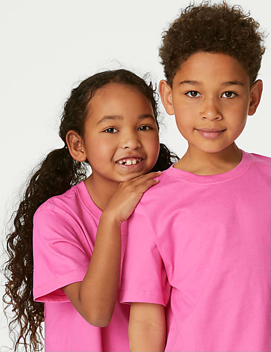 Camiseta 100% algod&oacute;n unisex (2-16 a&ntilde;os)