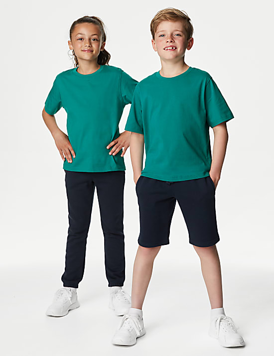 Unisex &scaron;koln&iacute; tričko z čist&eacute; bavlny (2&ndash;16 let)