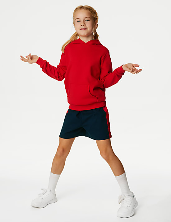Unisex Pure Cotton Sports Shorts (2-16 Yrs)