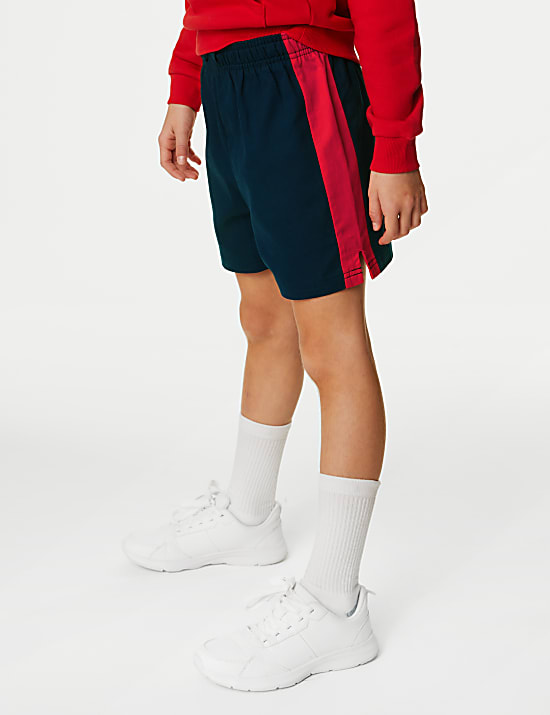 Unisex Pure Cotton Sports Shorts (2-16 Yrs)