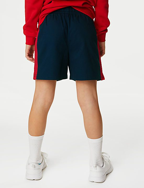 Unisex Pure Cotton Sports Shorts (2-16 Yrs)