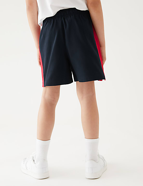 Unisex Pure Cotton Sports Shorts (2-16 Yrs)