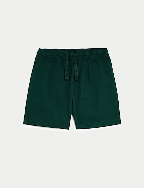 Unisex Pure Cotton Sports Shorts (2-16 Yrs)