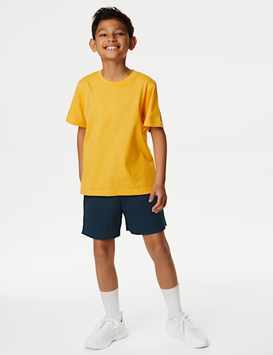 Unisex Pure Cotton Sports Shorts (2-16 Yrs)