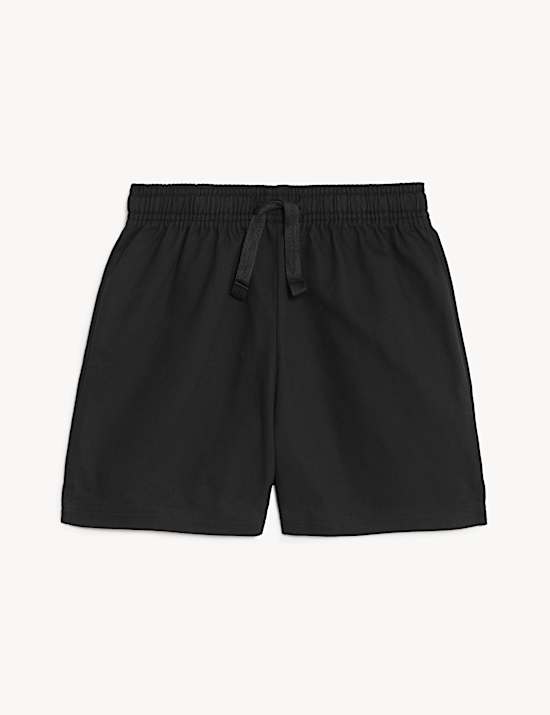 Pantal&oacute;n corto deportivo unisex 100% algod&oacute;n (2-16 a&ntilde;os)