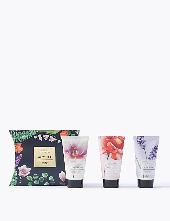 Floral Collection Shower Cream Gift Set