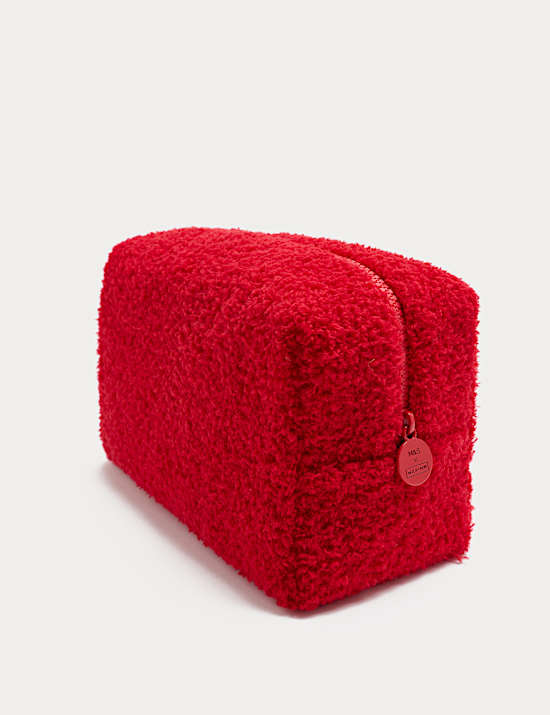 Textured Toiletry Bag