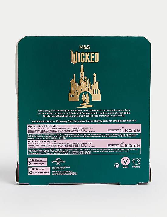 Διπλή συσκευασία σπρέι μαλλιών και σώματος Wicked™