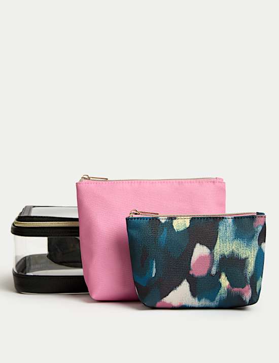 Travel Wash Bag Trio