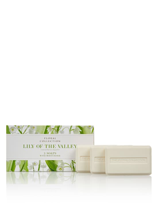Lily of the Valley Trio of Soaps