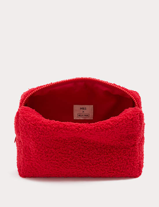 Textured Toiletry Bag