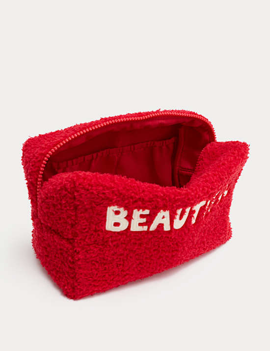 Textured Toiletry Bag