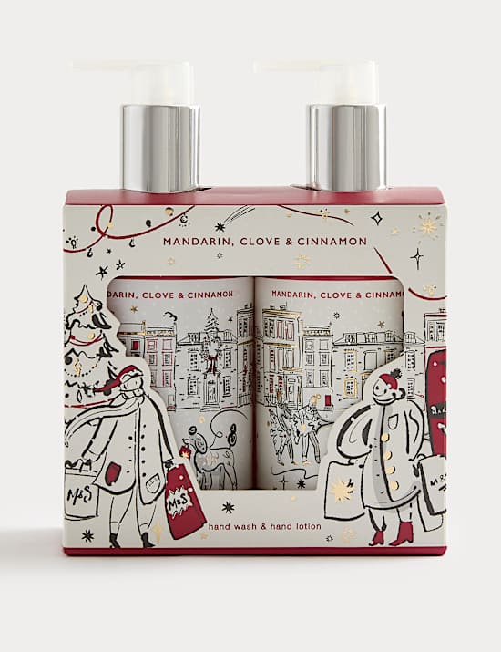 Mandarin, Clove & Cinnamon Hand Wash & Lotion Set