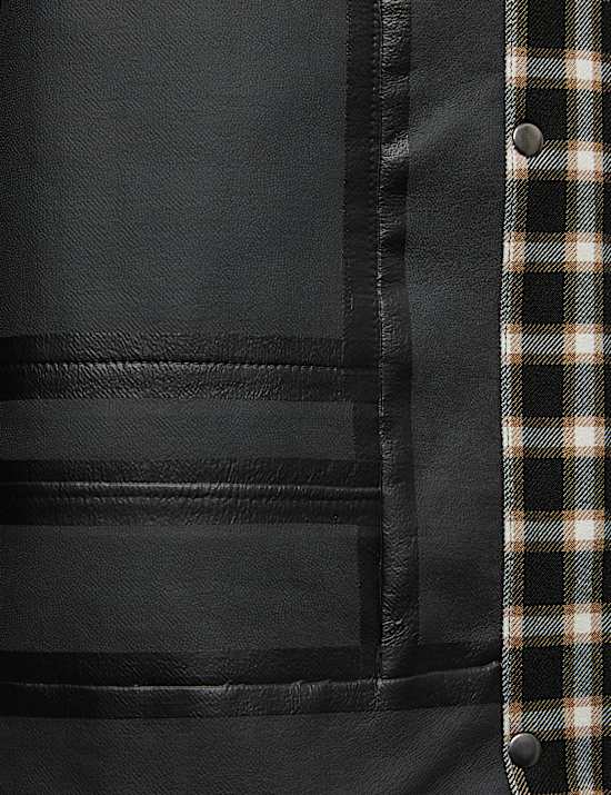 Waterproof Checked Hooded Short Raincoat