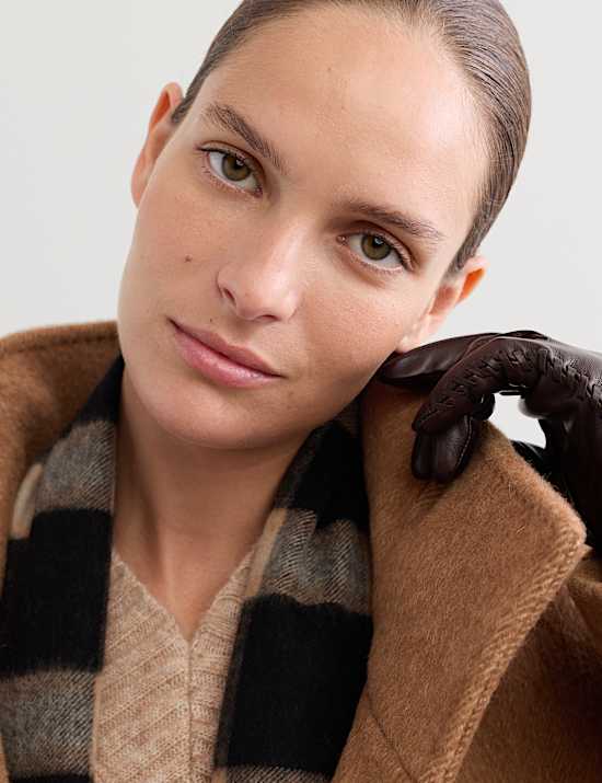 Duffle-coat en laine &agrave; col chemin&eacute;e avec cachemire
