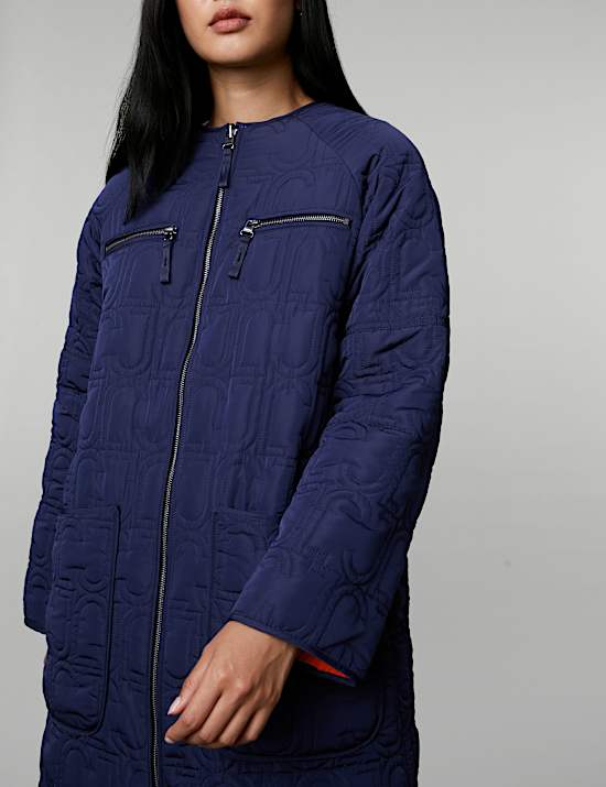 Quilted Reversible Puffer Coat