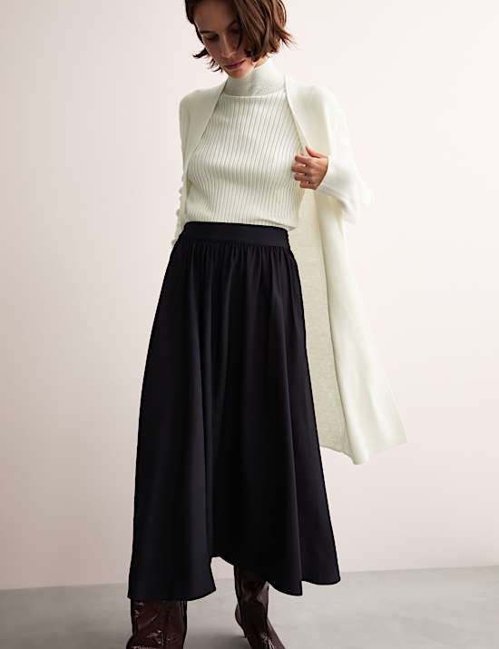 C&aacute;rdigan largo 100% lana de merino