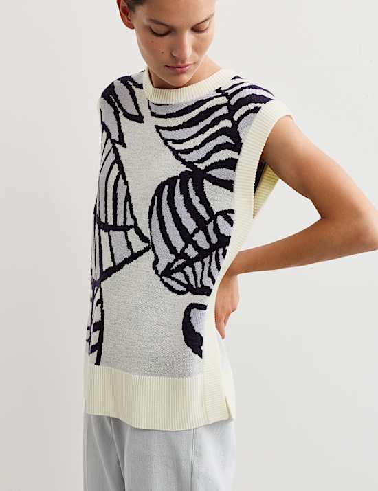 Maillot de corps en maille 100 % laine mérinos jacquard