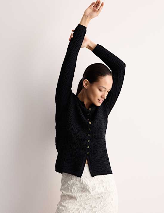 Merino Wool Rich Cardigan