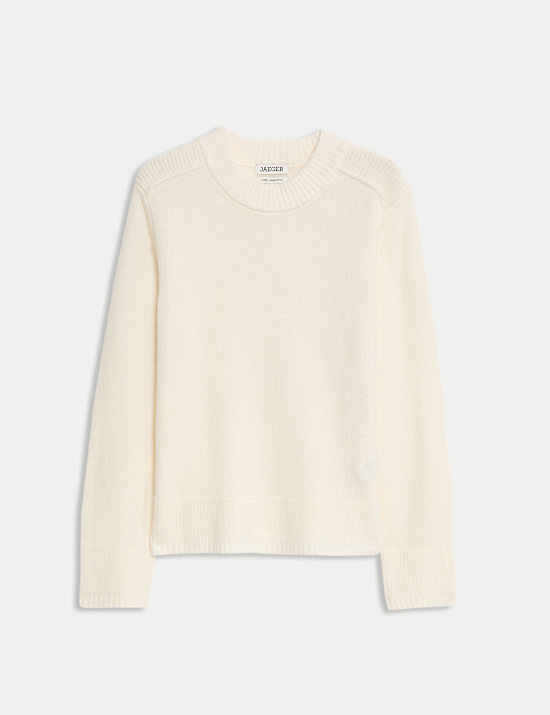 Jersey 100% lana lambswool con cuello redondo