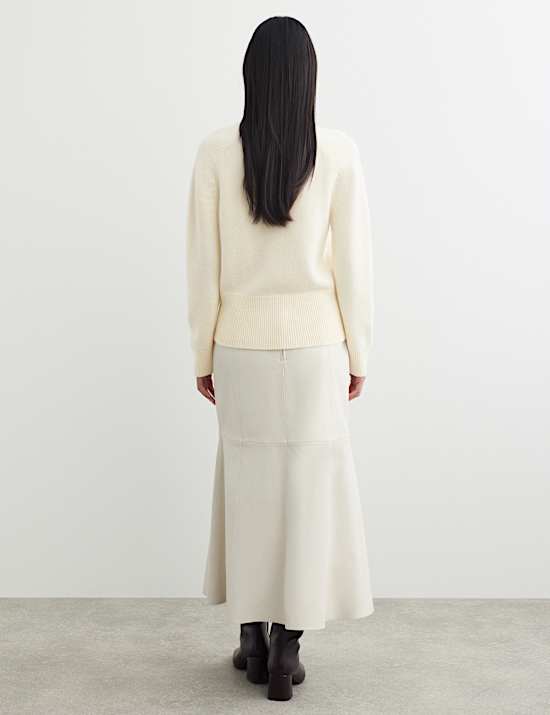 Wool Rich V Neck Jumper