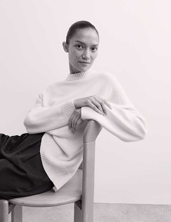 Pure Cashmere Crew Neck Jumper