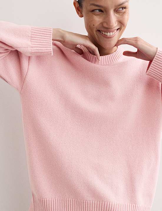 Pull 100 % cachemire à col rond