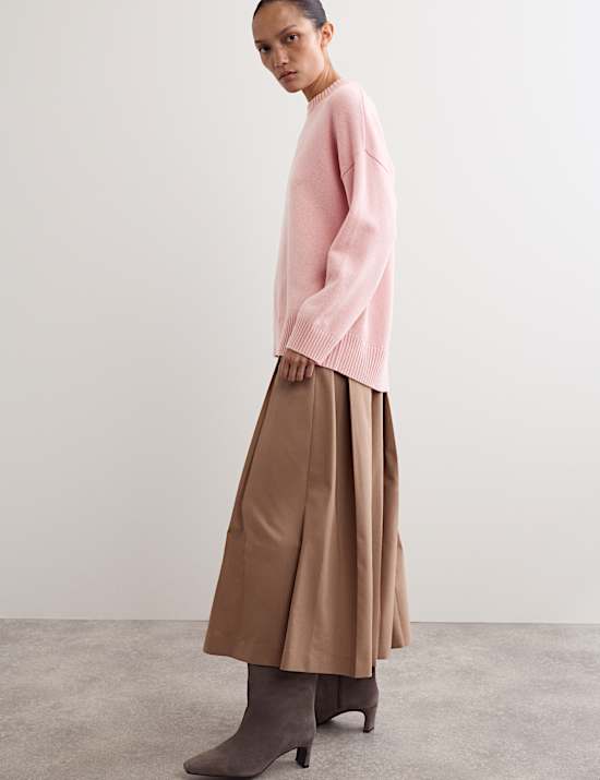 Pull 100 % cachemire à col rond