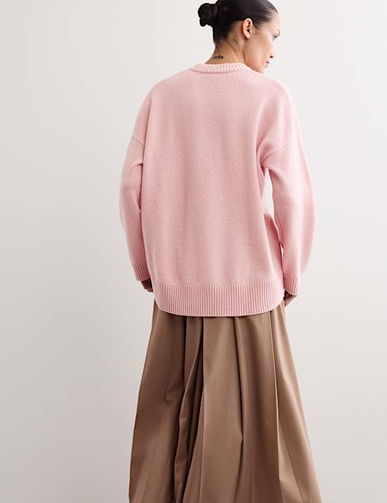 Pull 100 % cachemire à col rond