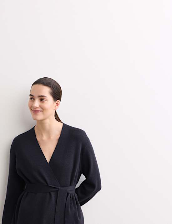 Wikkelvest van zuivere merinowol