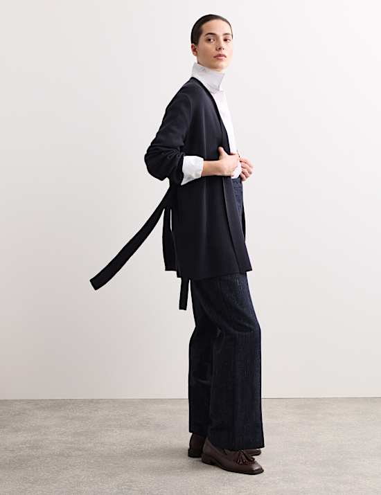 Wikkelvest van zuivere merinowol